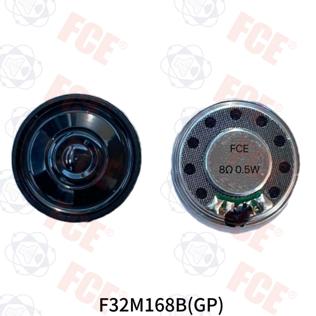 F32M168B(GP) - 8Ω 0.5W Speaker