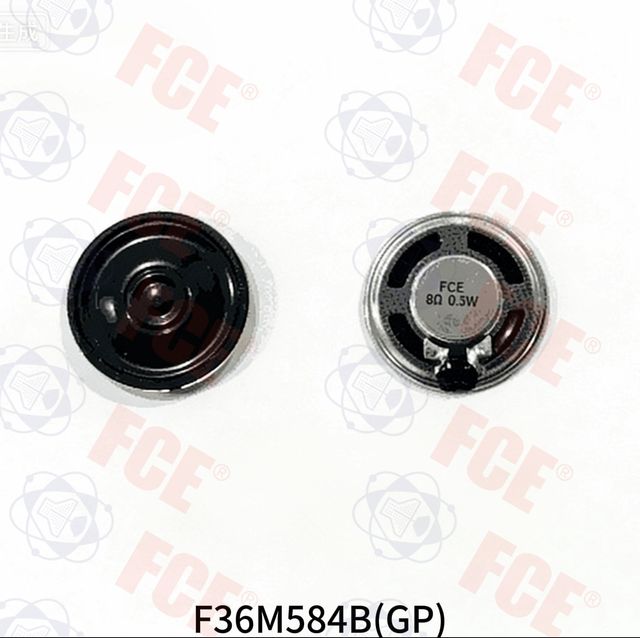 F36M584B(GP) - 8Ω 0.5W Speaker