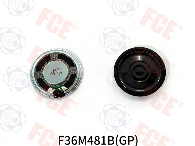 F36M481B(GP) - 8Ω 1W Speaker