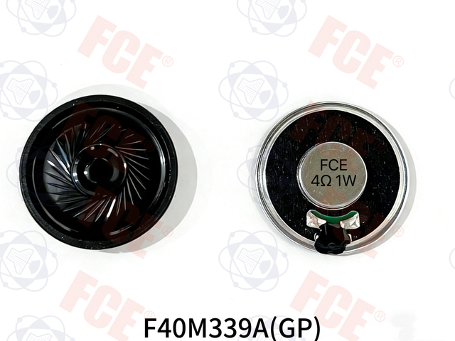 F40M339A(GP) - 4Ω 1W Speaker
