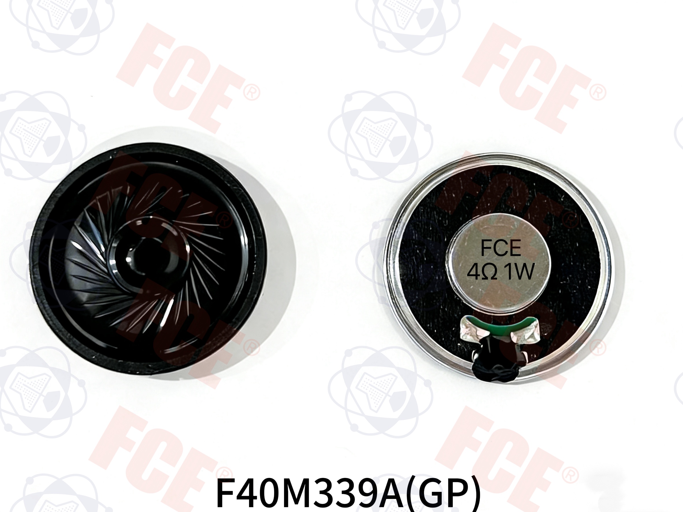 F40M339A(GP) - 4Ω 1W Speaker