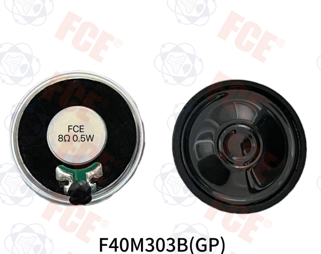 F40M303B(GP) - 8Ω 0.5W Speaker