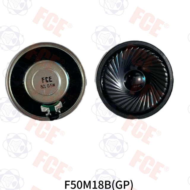 F50M18B(GP) - 8Ω 0.5W Speaker