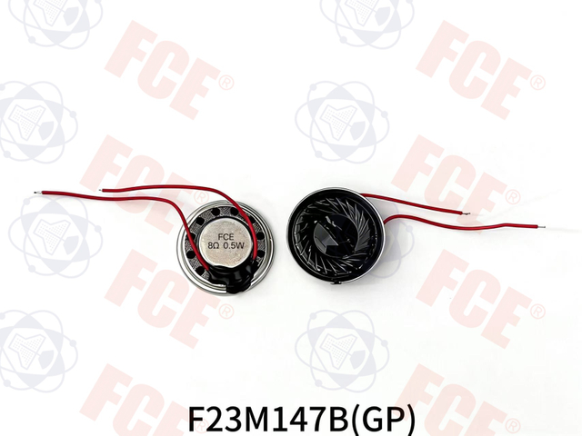F23M147B(GP) - 8Ω 0.5W Speaker