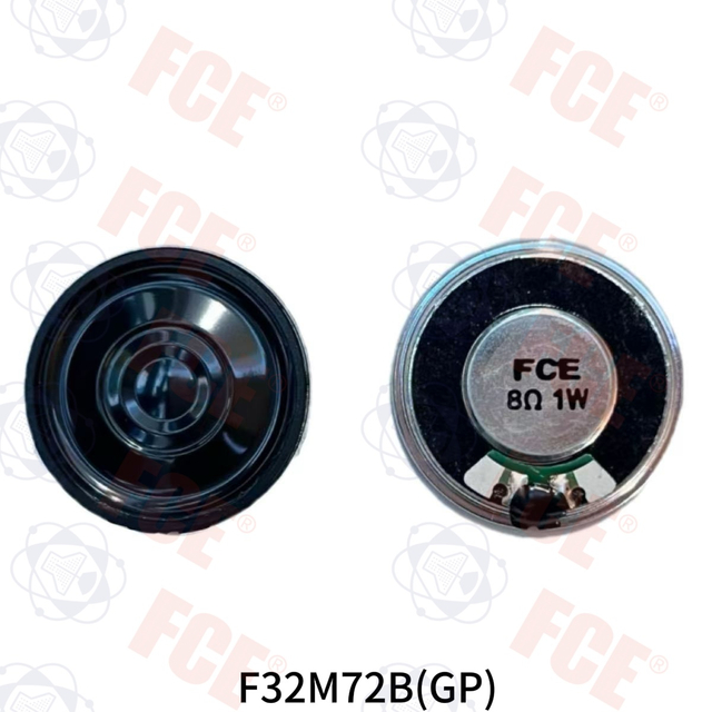 F32M72B(GP) - 8Ω 1W Speaker