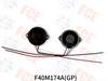 F40M174A(GP) - 4Ω 1W Speaker
