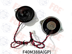 F40M388A(GP) - 4Ω 2W Speaker