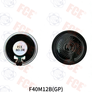 F40M12B(GP) - 8Ω 1W Speaker