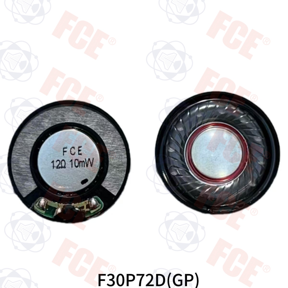 F30P72D(GP) - 12Ω 10mW Speaker