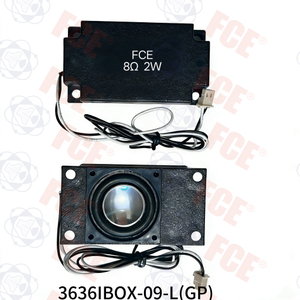 3636IBOX-09-L(GP) - 8Ω 2W Speaker