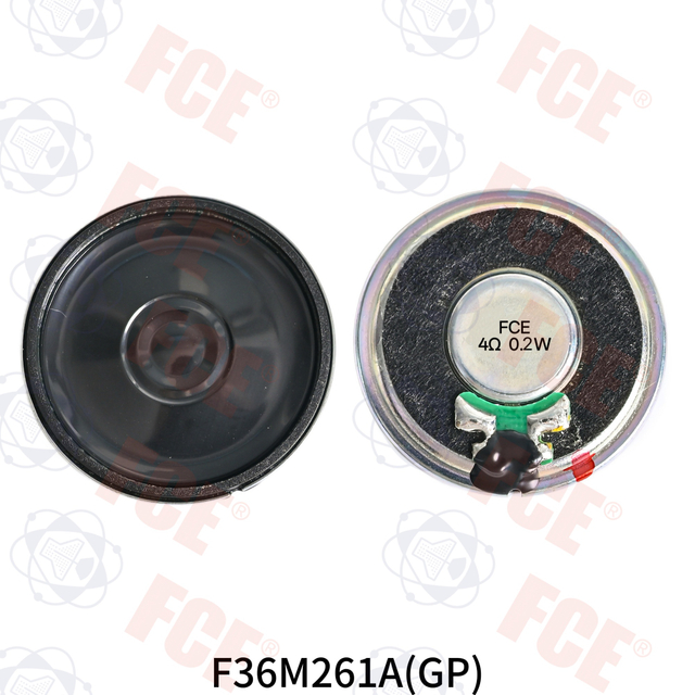 F36M261A(GP) - 4Ω 0.2W Speaker