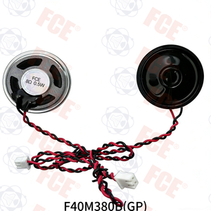 F40M380B(GP) - 8Ω 0.5W Speaker