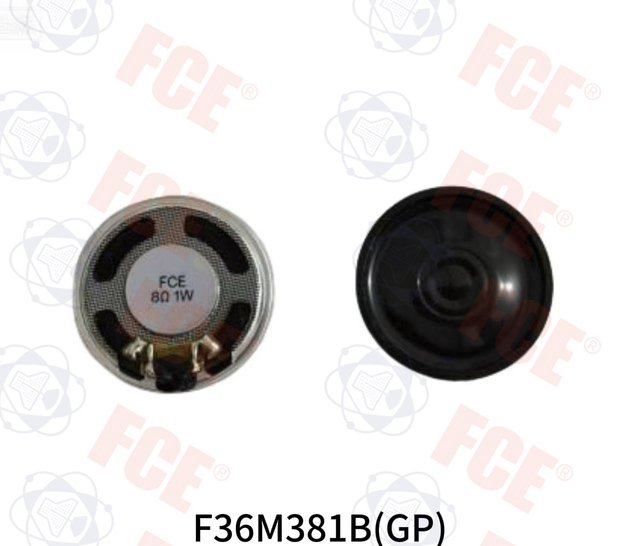 F36M381B(GP) - 8Ω 1W Speaker