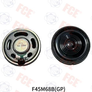 F45M68B(GP) - 8Ω 0.5W Speaker