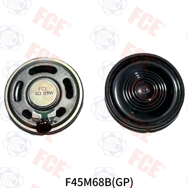 F45M68B(GP) - 8Ω 0.5W Speaker
