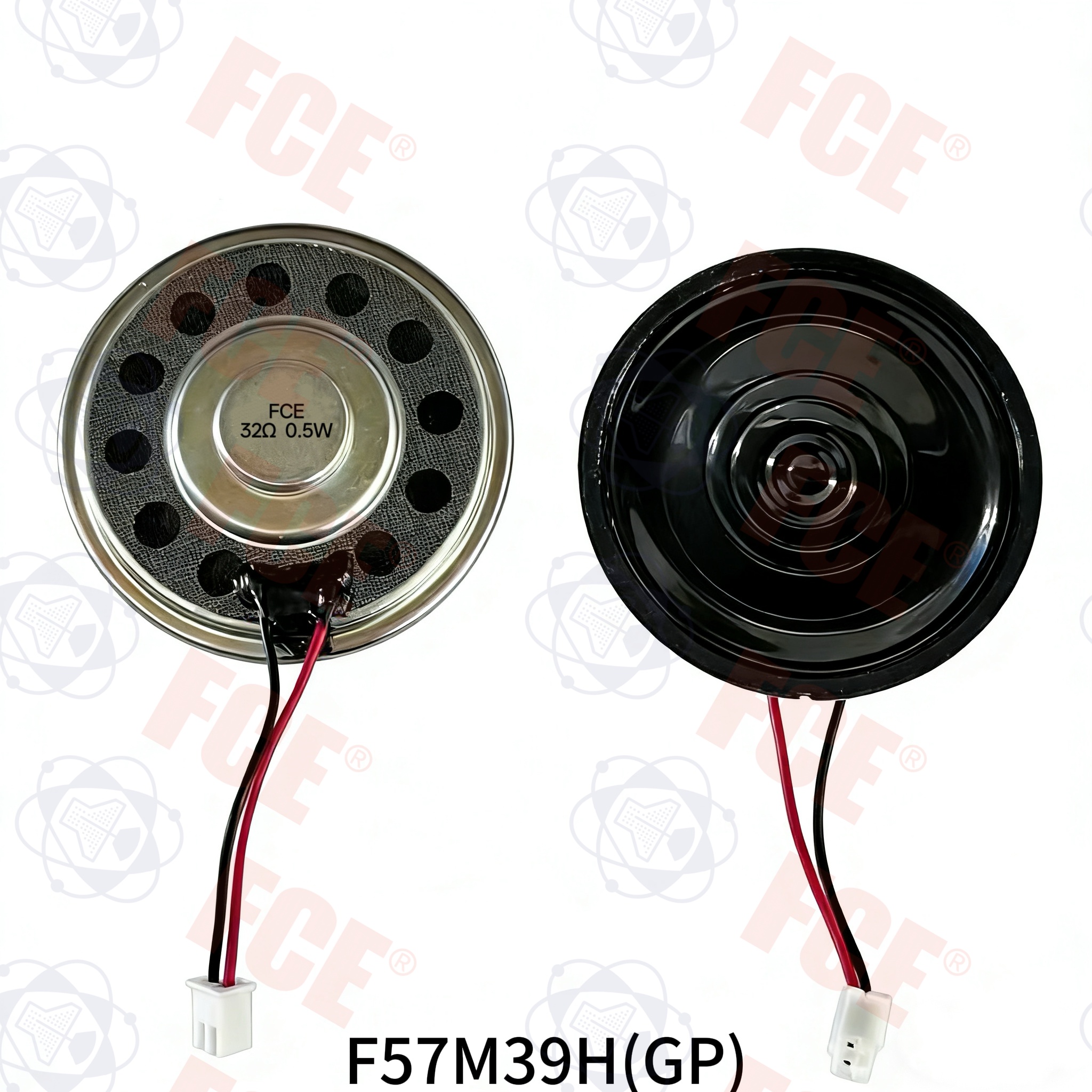 F57M39H(GP) - 32Ω 0.5W Speaker