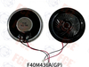 F40M436A(GP) - 4Ω 1W Speaker