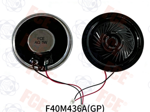 F40M436A(GP) - 4Ω 1W Speaker