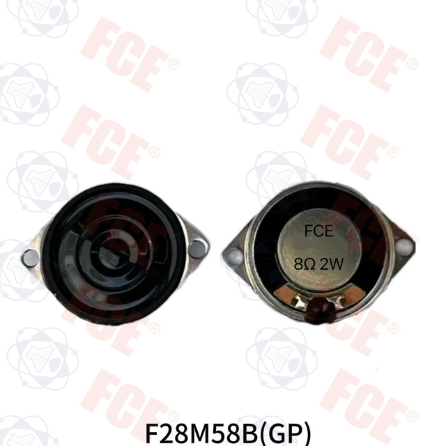 F28M58B(GP) - 8Ω 2W Speaker