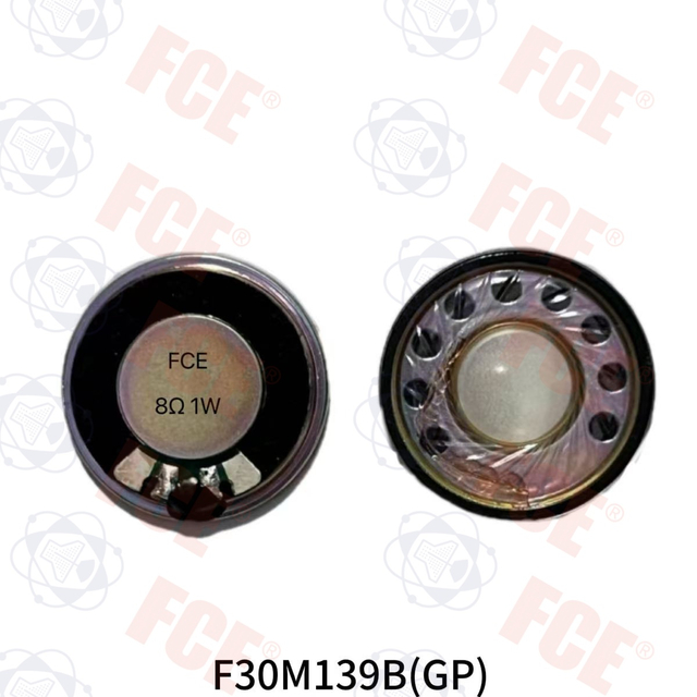 F30M139B(GP) - 8Ω 1W Speaker