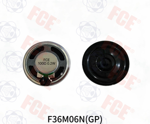 F36M06N(GP) - 100Ω 0.2W Speaker