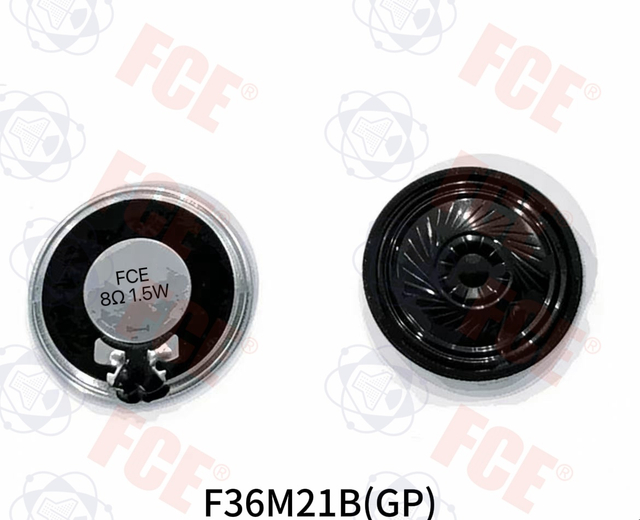 F36M21B(GP) - 8Ω 1.5W Speaker