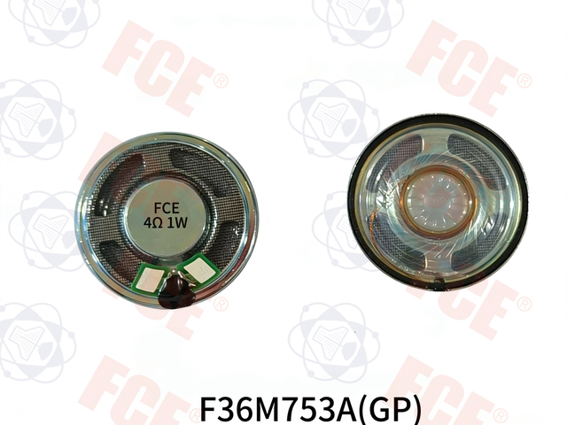 F36M753A(GP) - 4Ω 1W Speaker