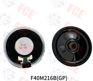 F40M216B(GP) - 8Ω 1W Speaker