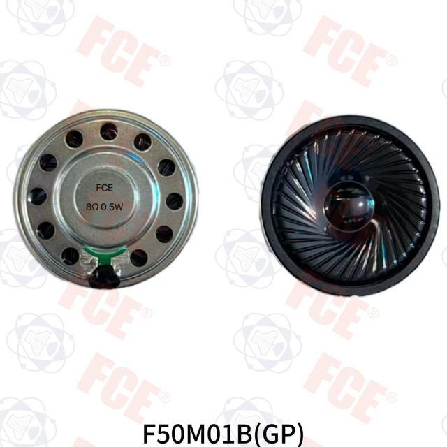 F50M01B(GP) - 8Ω 0.5W Speaker