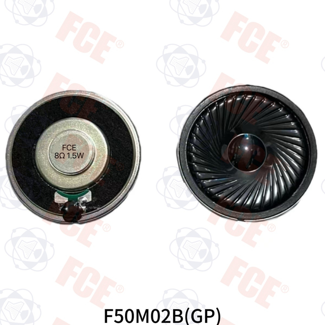 F50M02B(GP) - 8Ω 1.5W Speaker