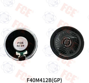 F40M412B(GP) - 8Ω 2W Speaker