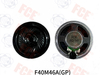 F40M46A(GP) - 4Ω 1W Speaker