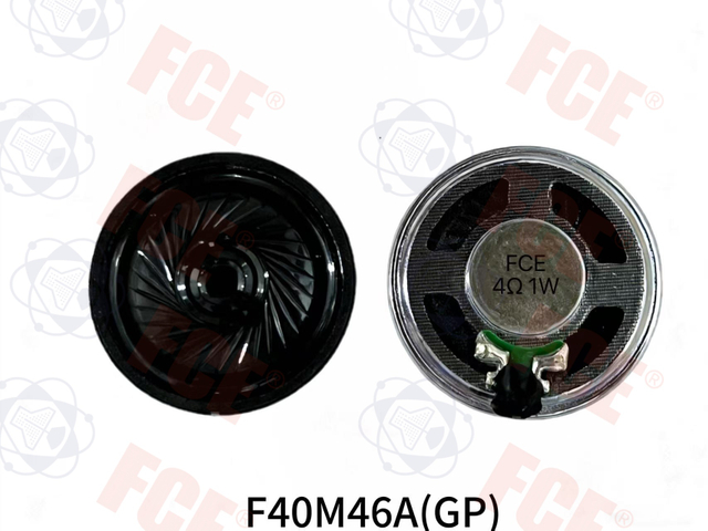 F40M46A(GP) - 4Ω 1W Speaker
