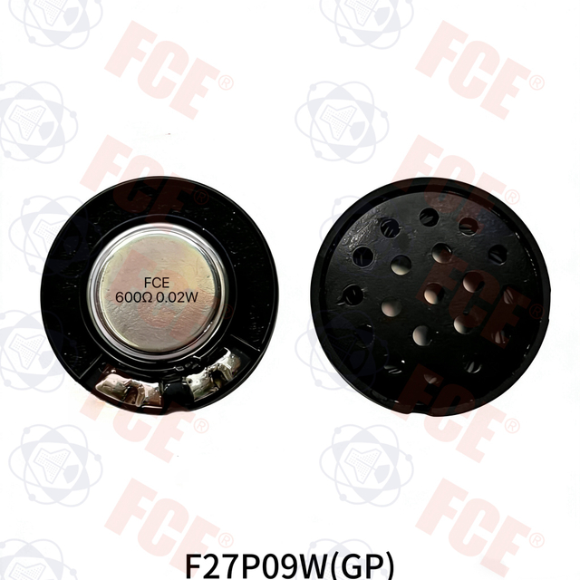 F27P09W(GP) - 600Ω 0.02W Speaker