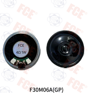 F30M06A(GP) - 4Ω 1W Speaker