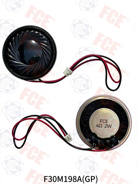 F30M198A(GP) - 4Ω 2W Speaker