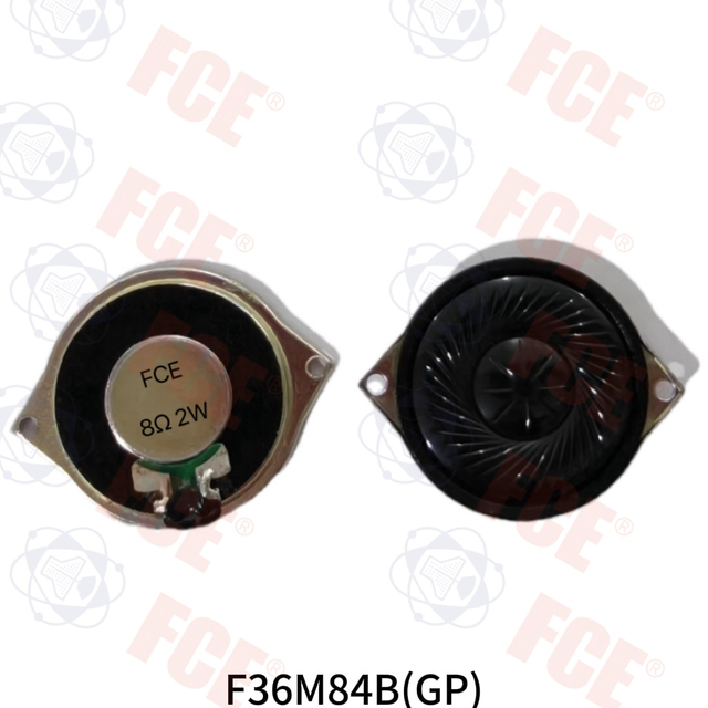 F36M84B(GP) - 8Ω 2W Speaker