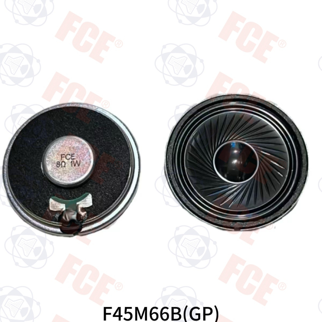 F45M66B(GP) - 8Ω 1W Speaker