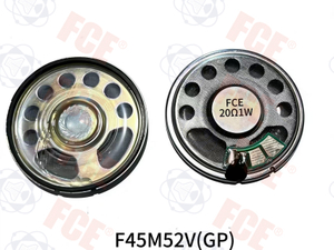 F45M52V(GP) - 20Ω 1W Speaker