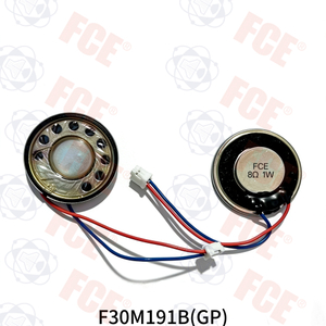 F30M191B(GP) - 8Ω 1W Speaker