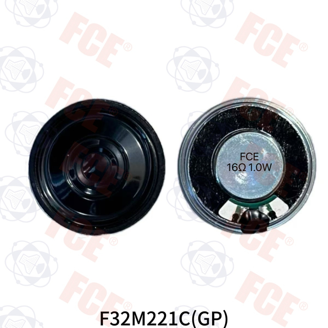 F32M221C(GP) - 16Ω 1W Speaker