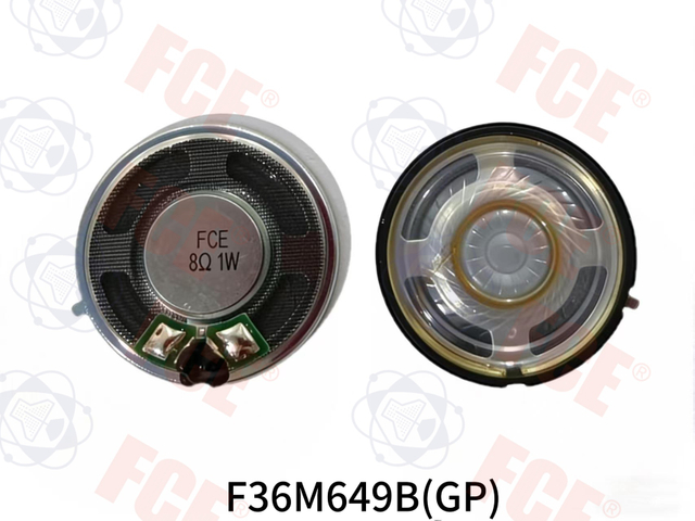 F36M649B(GP) - 8Ω 1W Speaker