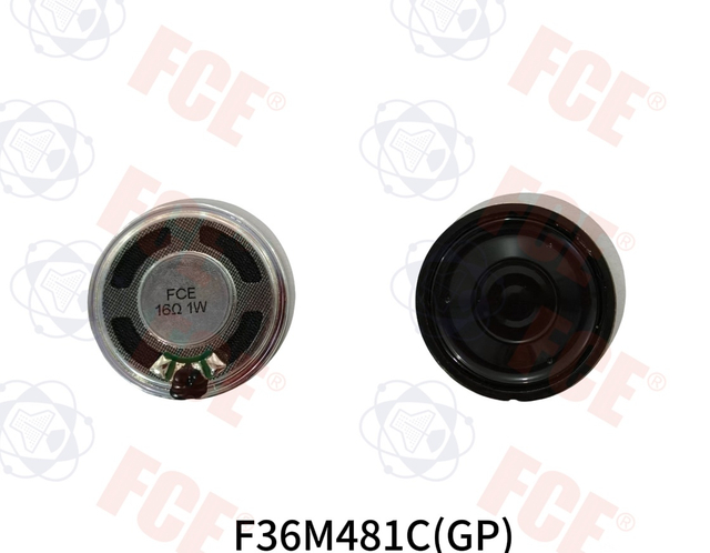 F36M481C(GP) - 16Ω 1W Speaker