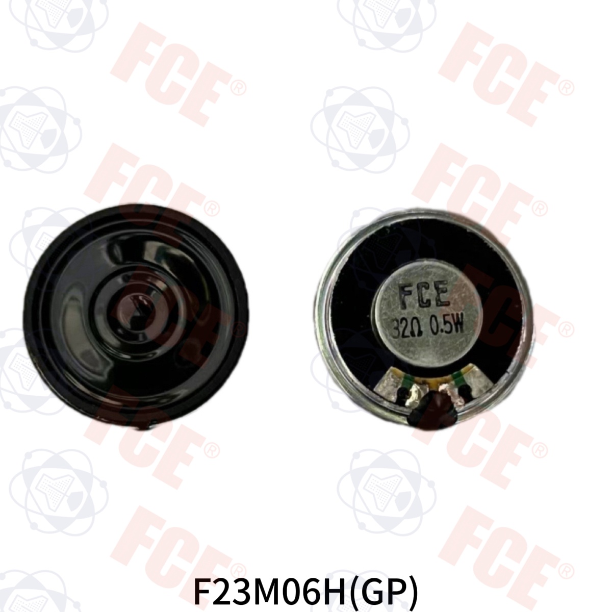 F23M06H(GP) - 32Ω 0.5W Speaker