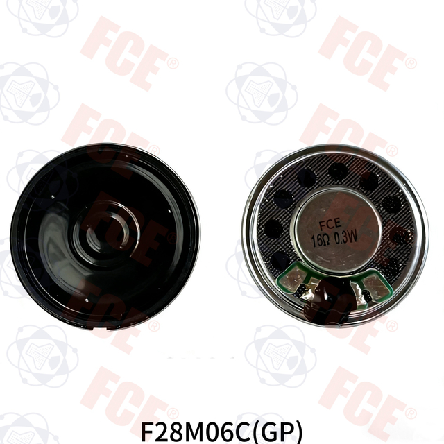 F28M06C(GP) - 16Ω 0.5W Speaker