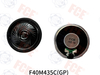 F40M435C(GP) - 16Ω 1W Speaker