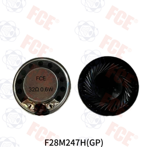 F28M247H(GP) - 32Ω 0.6W Speaker