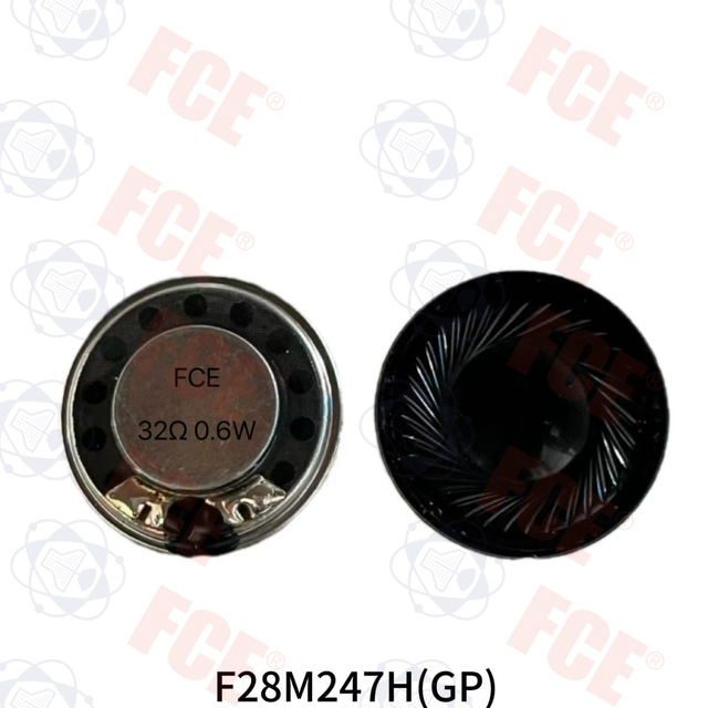 F28M247H(GP) - 32Ω 0.6W Speaker