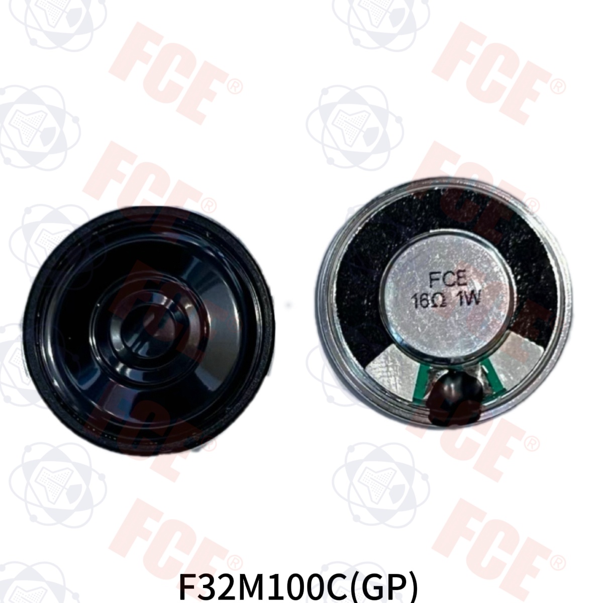 F32M100C(GP) - 16Ω 1W Speaker