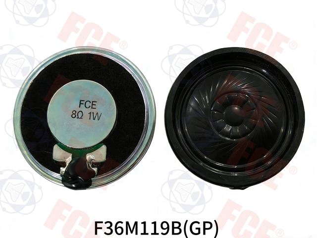 F36M119B(GP) - 8Ω 1W Speaker